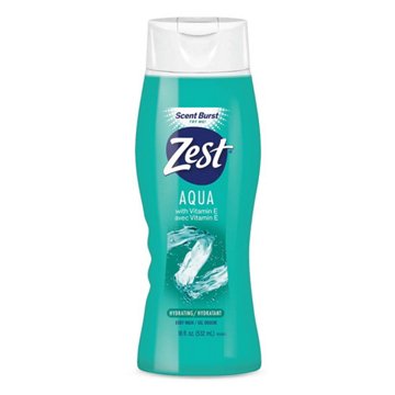 Zest Body Wash - Aqua, 18 oz