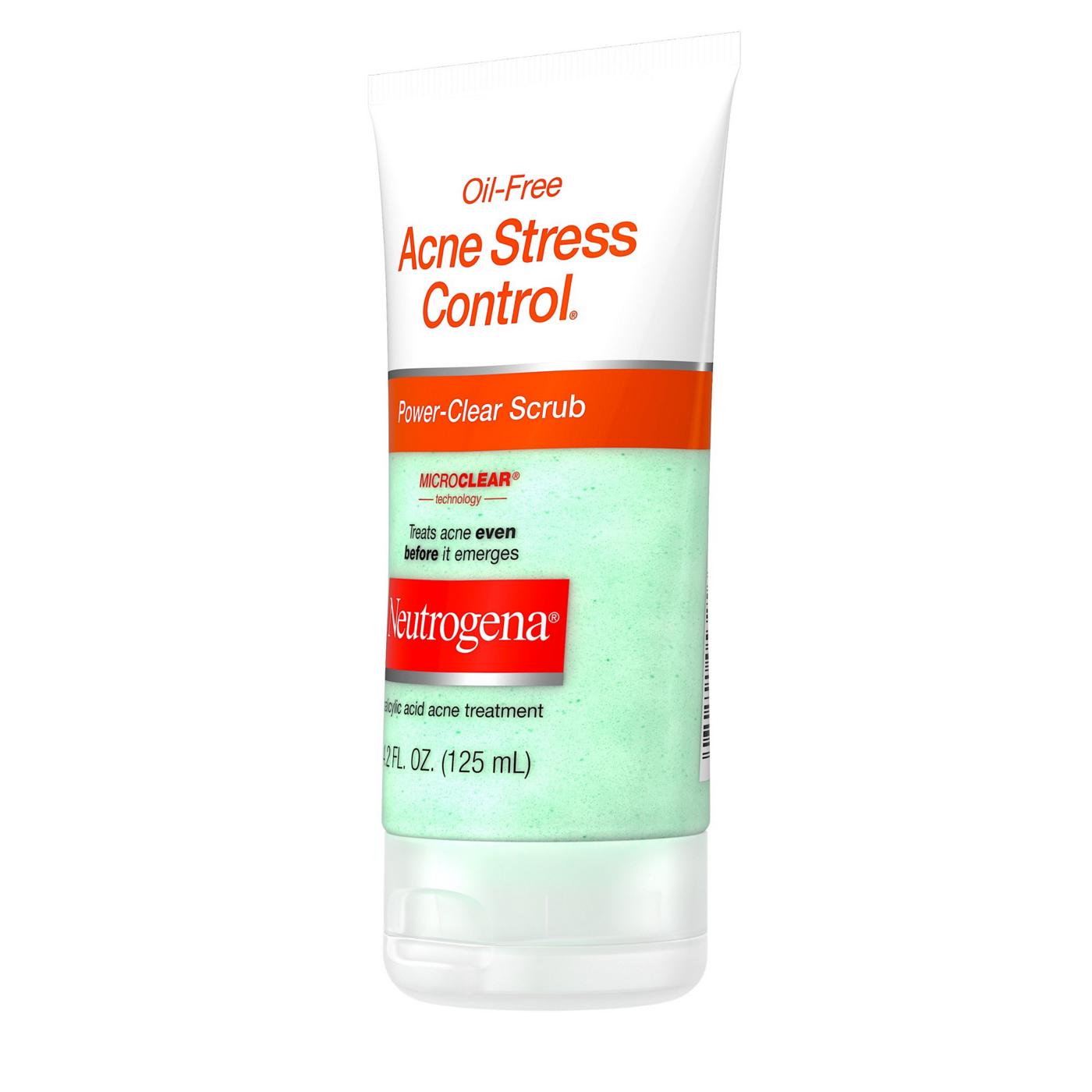Neutrogena Oil-Free Acne Stress Control Power-Clear Scrub; image 8 of 8