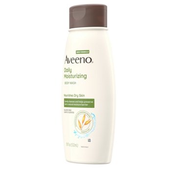 Aveeno Daily Moisturizing Body Wash - Lightly Scented, 18 oz