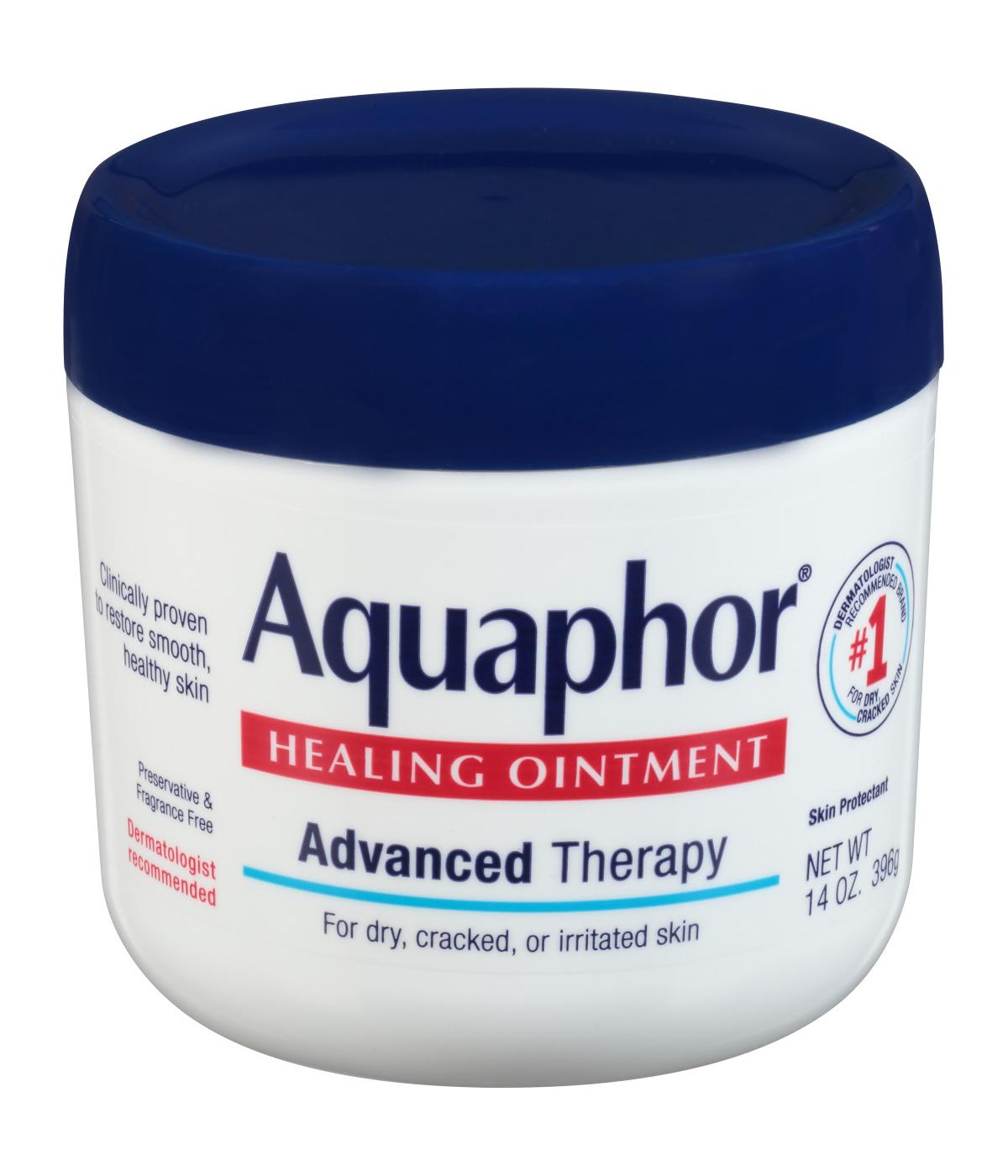 Aquaphor Advanced Therapy Healing Ointment Skin Protectant Jar; image 1 of 3