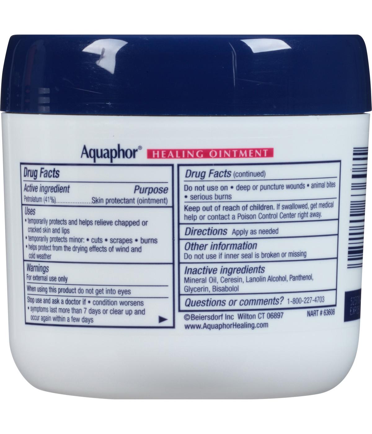 Aquaphor Advanced Therapy Healing Ointment Skin Protectant Jar; image 3 of 3