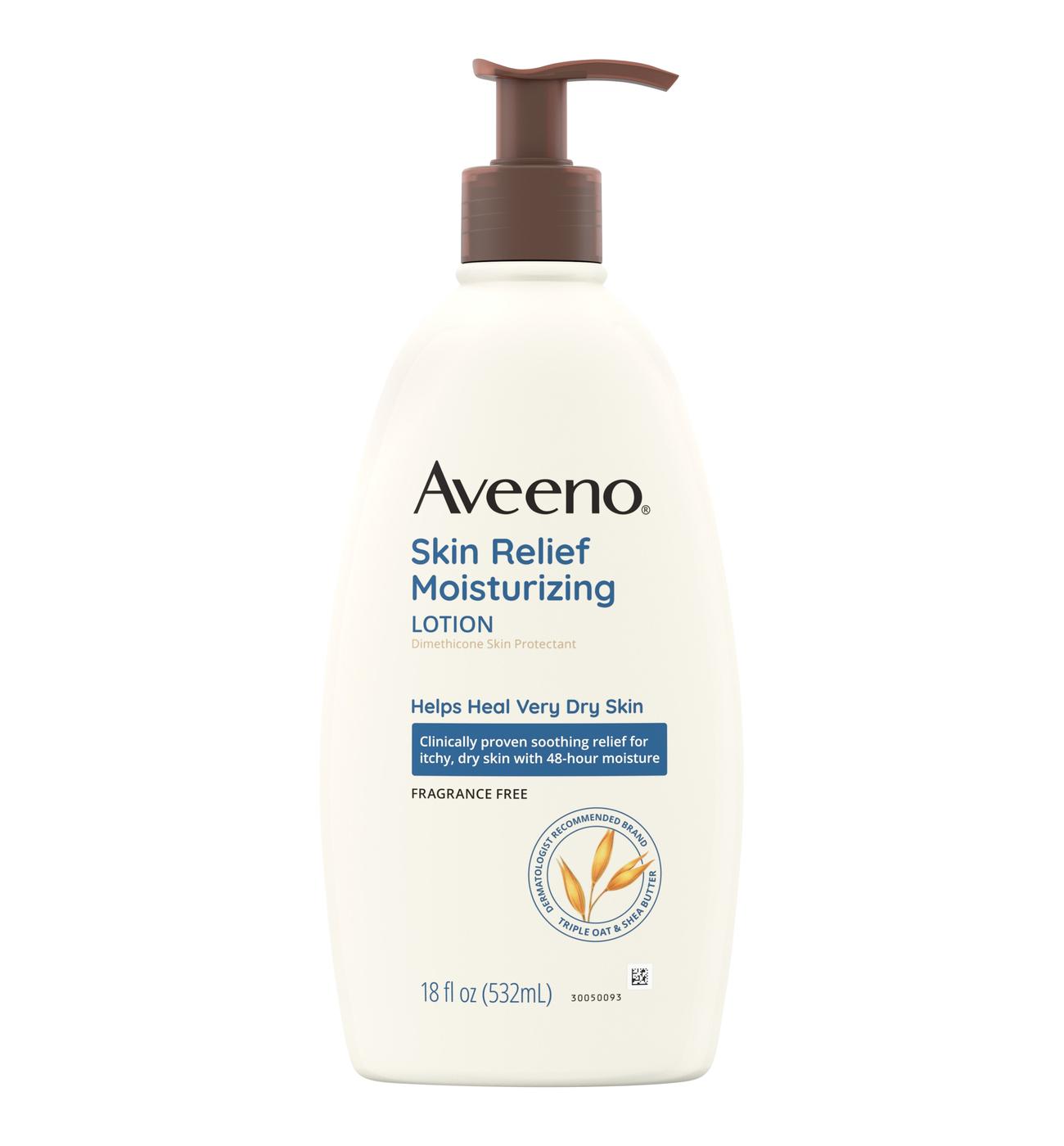 Aveeno Skin Relief Moisturizing Lotion - Fragrance Free; image 1 of 4