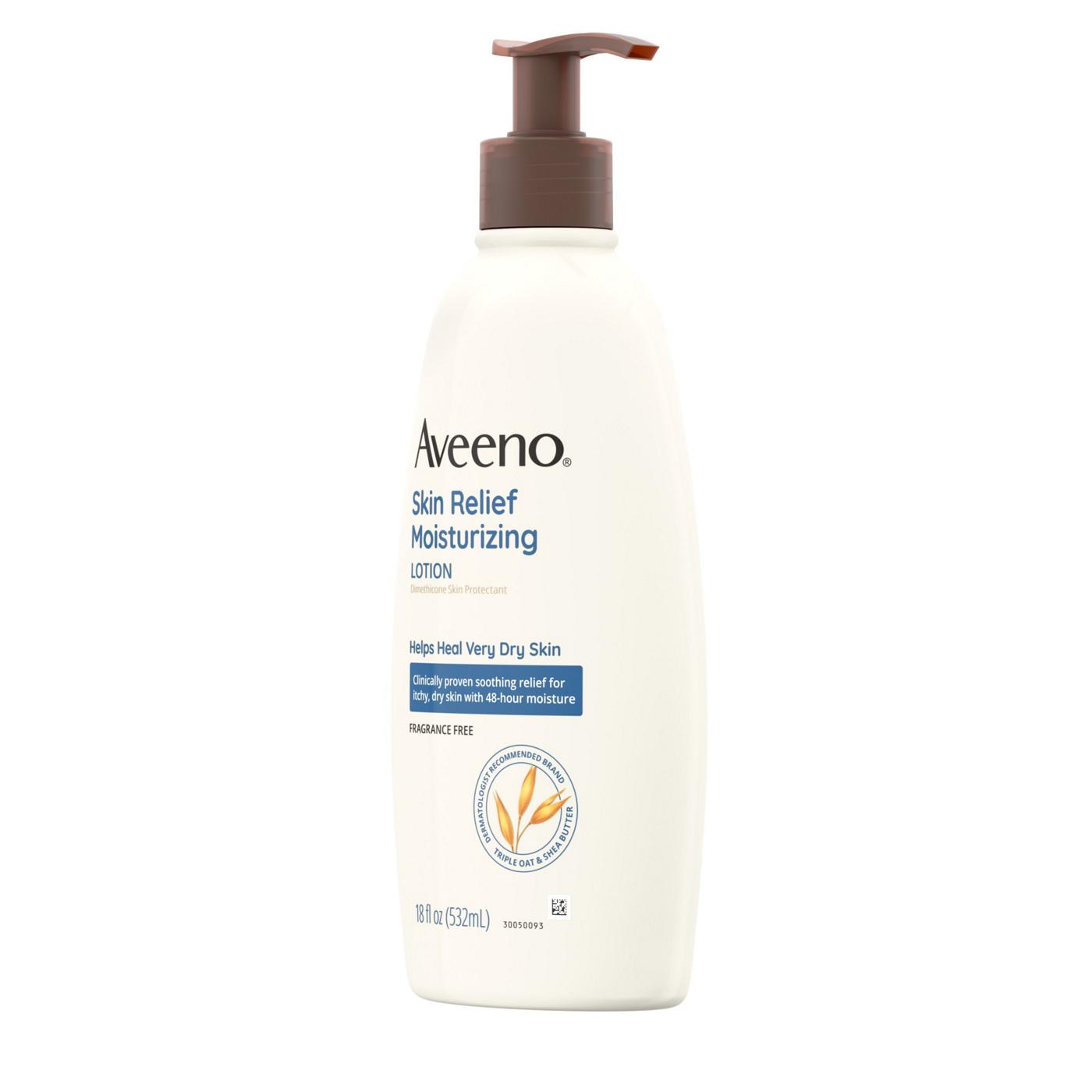 Aveeno Skin Relief Moisturizing Lotion - Fragrance Free; image 5 of 8