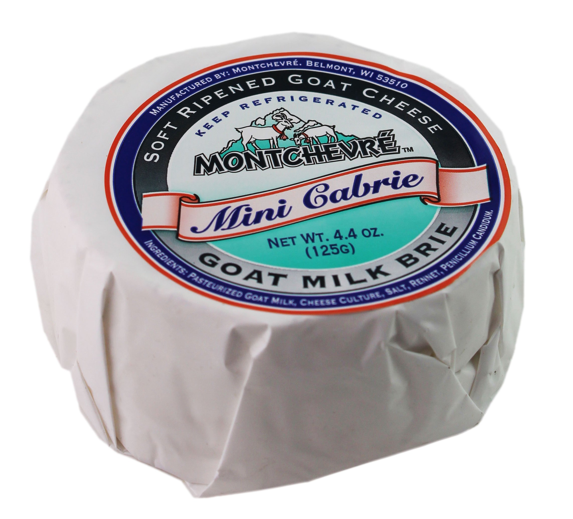 Montchevre Mini Cabrie Goat Milk Brie Shop Cheese at HEB