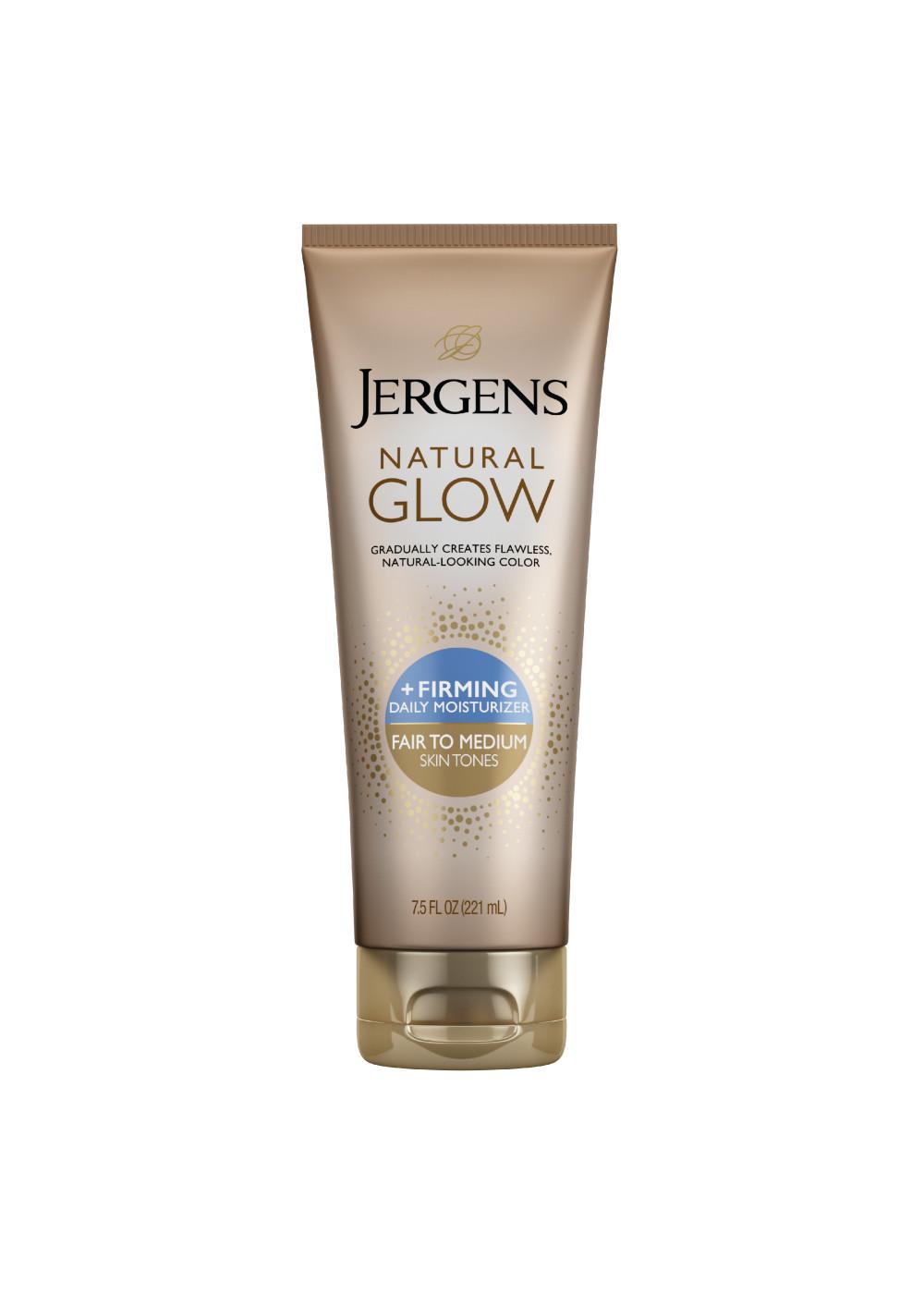 Jergens Natural Glow + Firming Self Tanner Lotion - Fair to Medium; image 1 of 9