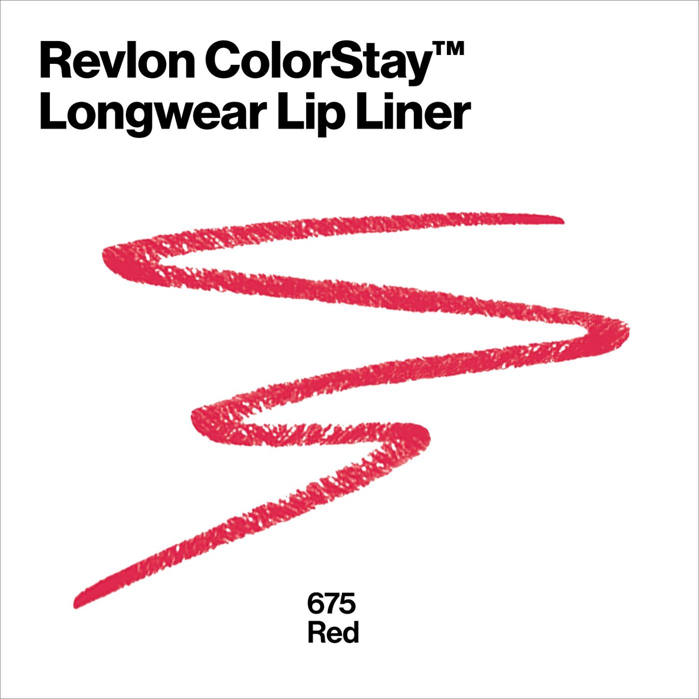 Revlon ColorStay Lipliner,   Red; image 9 of 9