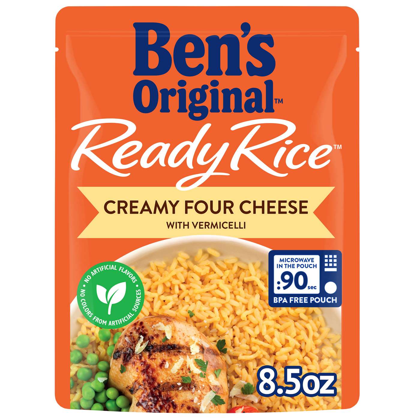 Ben's Original Ready Rice Creamy Four Cheese Flavored Rice; image 1 of 2