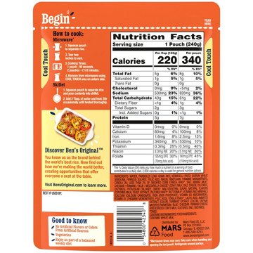 Ben's Original Ready Rice Creamy Four Cheese Flavored Rice