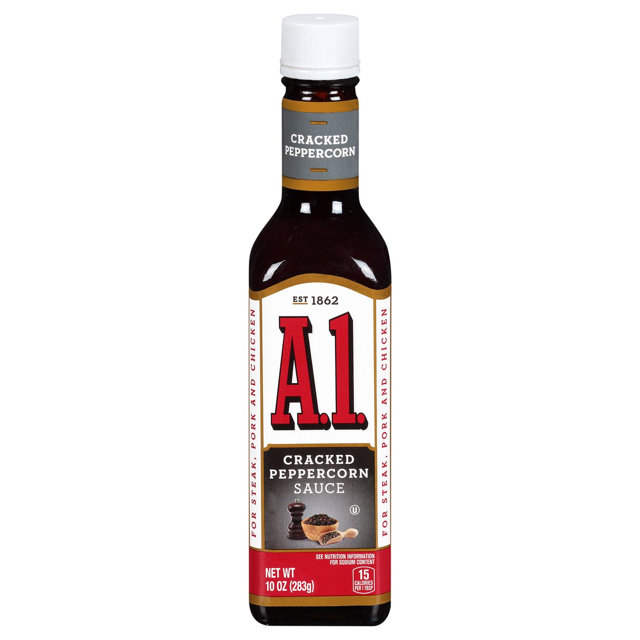 A1 Cracked Peppercorn Steak Sauce Shop Steak sauce at HEB