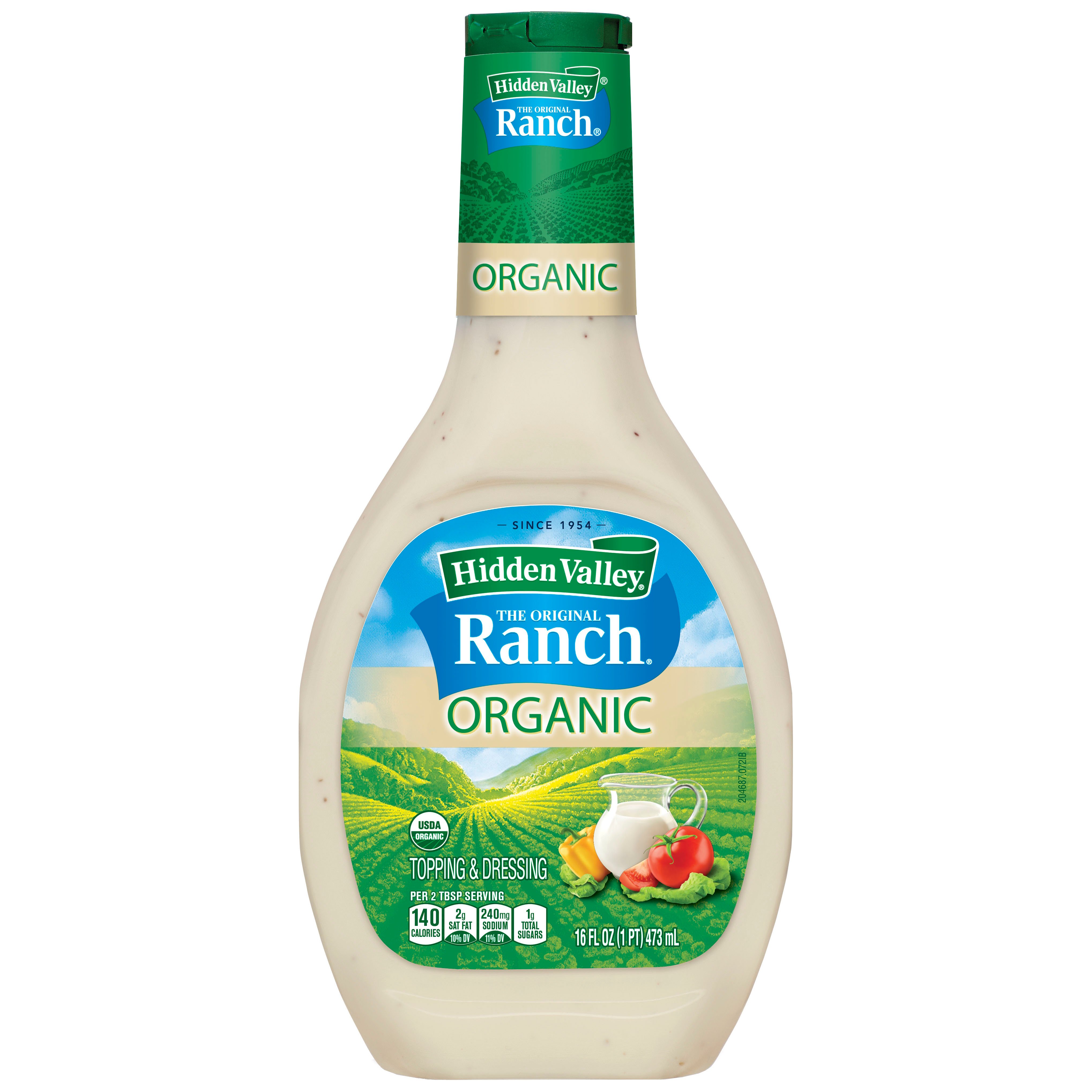 Hidden Valley Organic The Original Ranch Dressing Shop Salad Dressings At H E B 4443