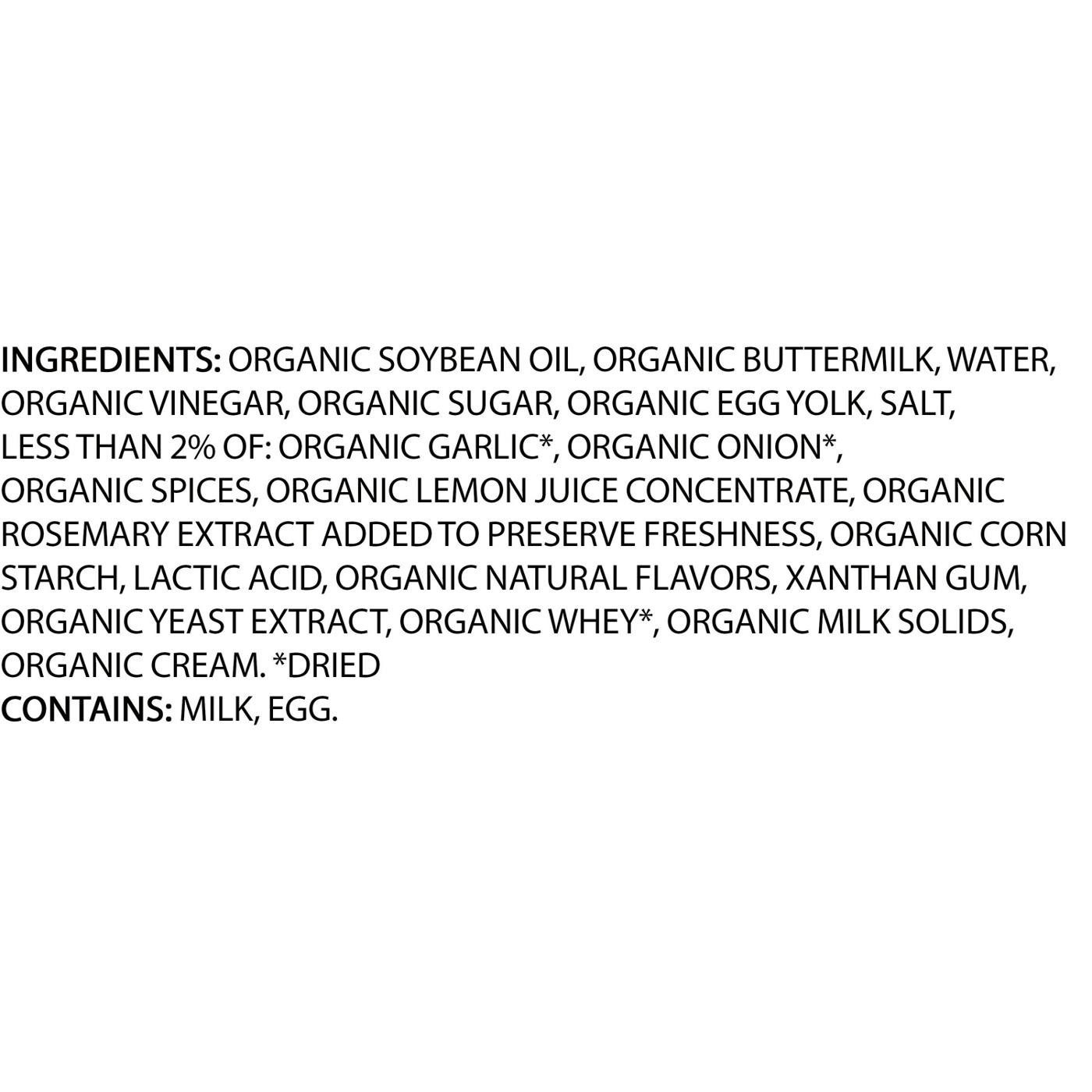 Hidden Valley Organic Ranch Condiment and Dressing, Easy Squeeze Bottle; image 10 of 10