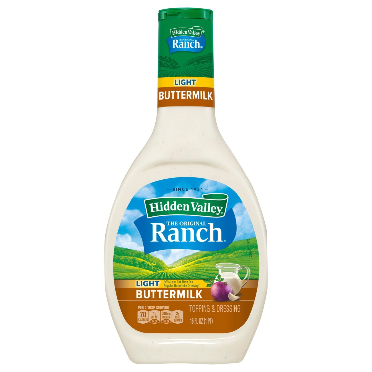 Hidden Valley The Original Ranch Light Buttermilk Ranch Dressing Shop Salad dressings at HEB