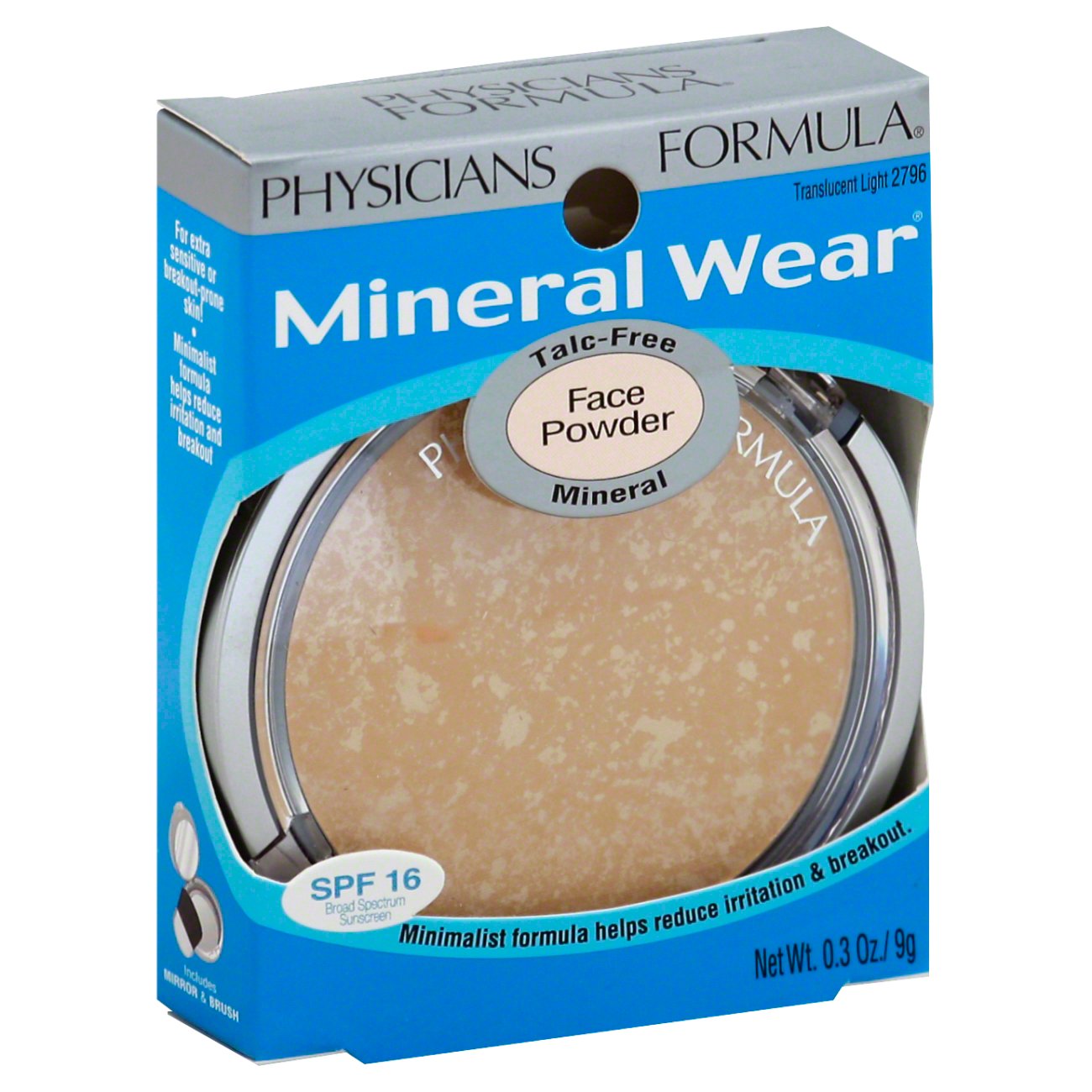 Physicians Formula Mineral Wear Translucent Light Face Powder SPF 16