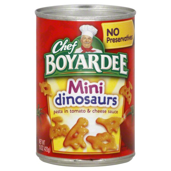 Chef Boyardee Mini Dinosaurs - Shop Pantry meals at H-E-B