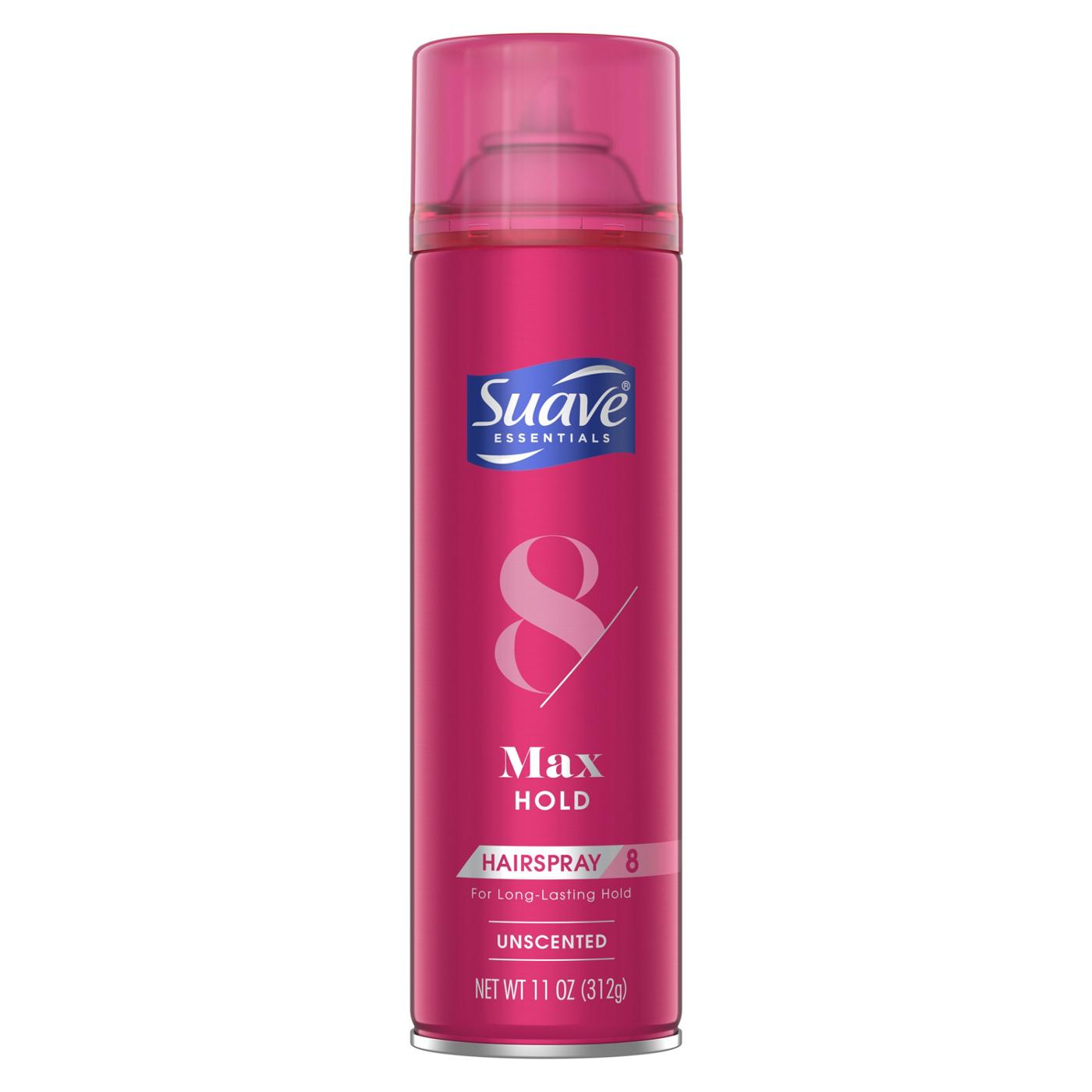 Suave Max Hold Hairspray; image 1 of 3