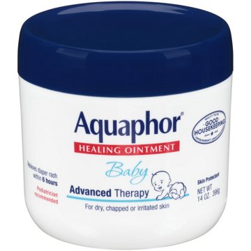 Aquaphor Baby Advanced Therapy Healing Ointment Skin Protectant Jar, 14 oz