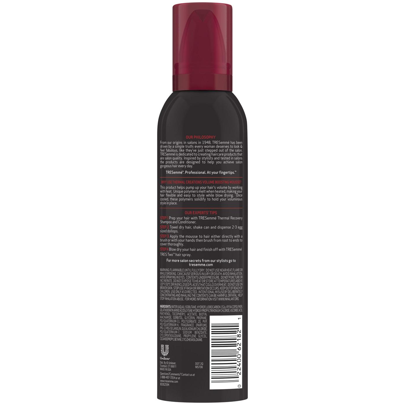 TRESemmé Thermal Creations Volumizing Hair Mousse Shop Styling