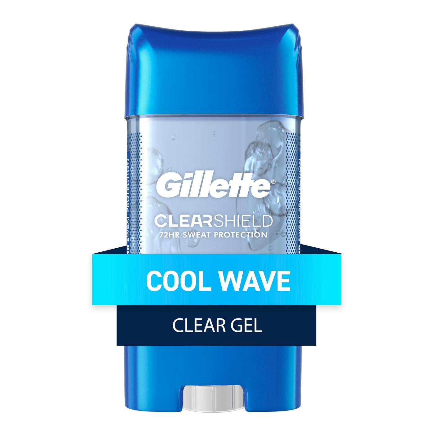 Gillette Clear Shield Gel Antiperspirant Deodorant - Cool Wave; image 1 of 5