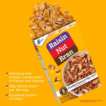 Raisin Nut Bran Raisin Nut Bran with Almonds and Covered Raisins Cereal