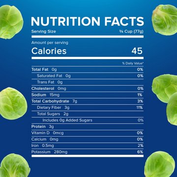 Birds Eye Frozen Steamfresh Brussels Sprouts, 10.8 oz
