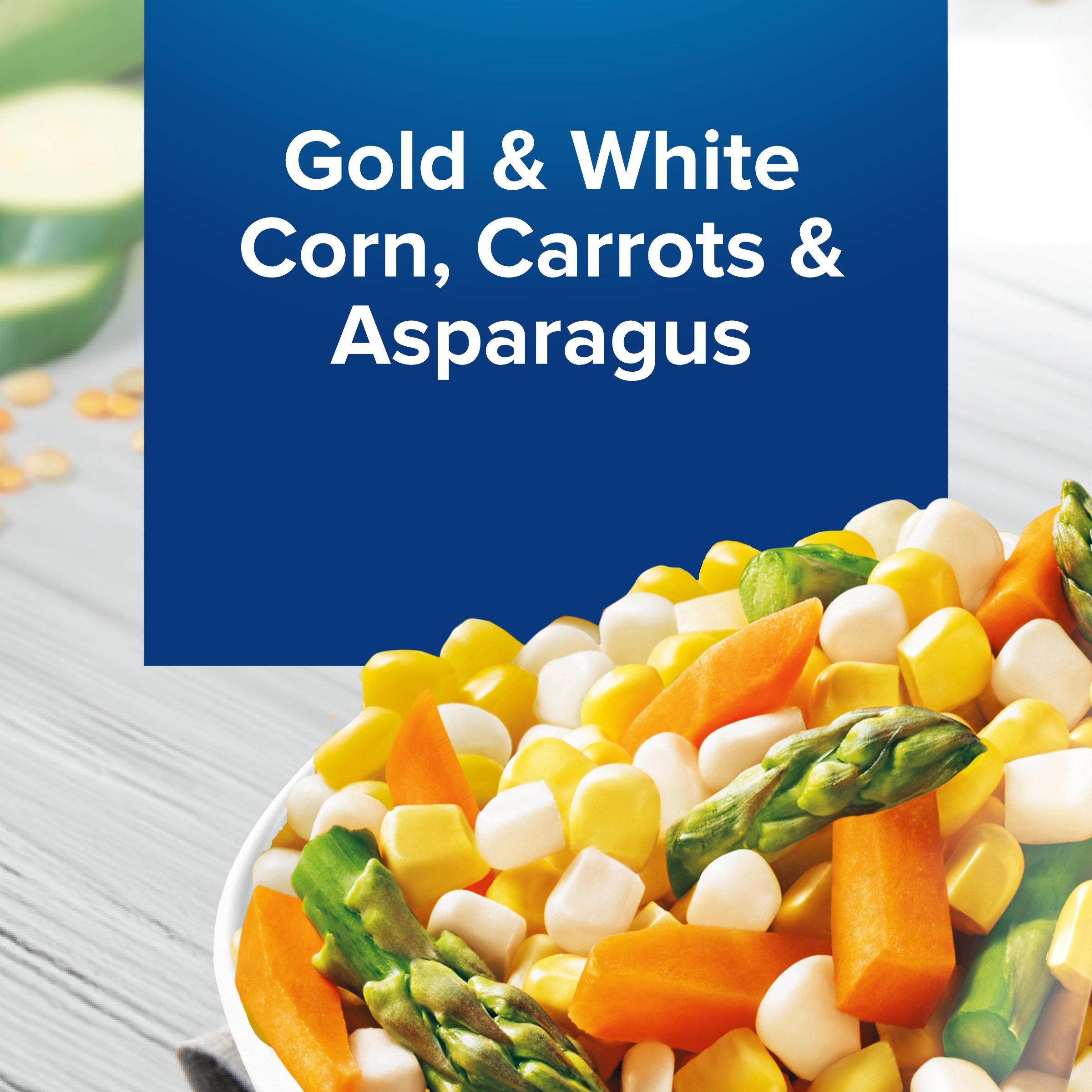 Birds Eye Frozen Steamfresh Corn, Carrots & Asparagus - Shop