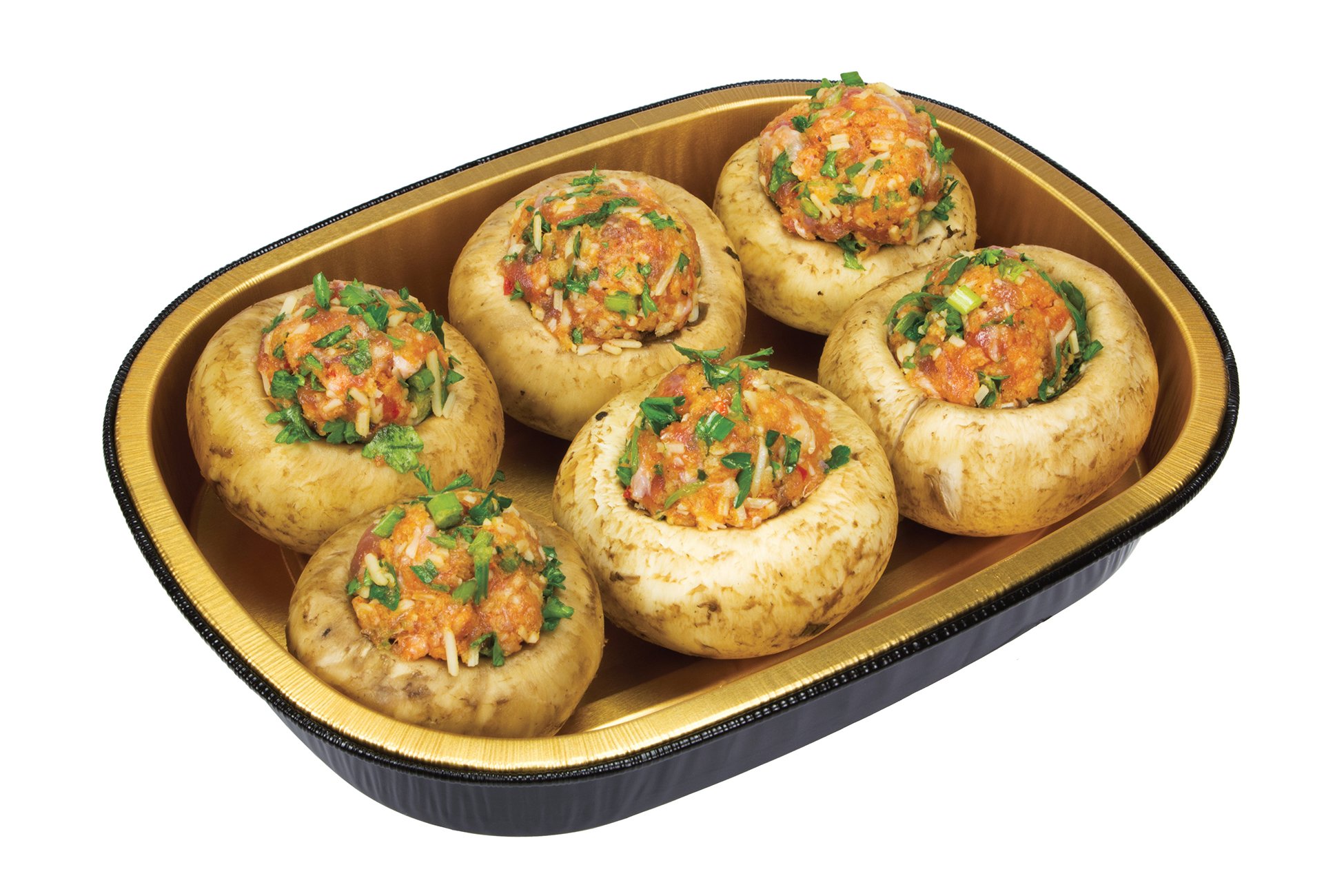 HEB Stuffed Mushrooms with Italian Sausage Shop Appetizers at HEB