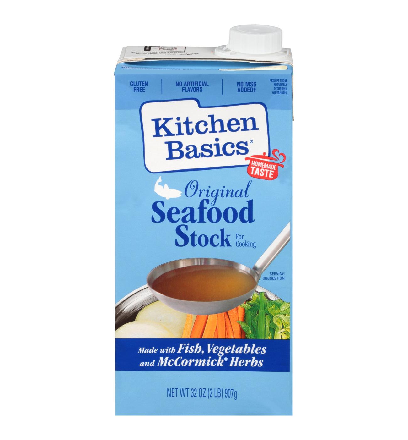 Kitchen Basics Original Seafood Stock; image 1 of 12