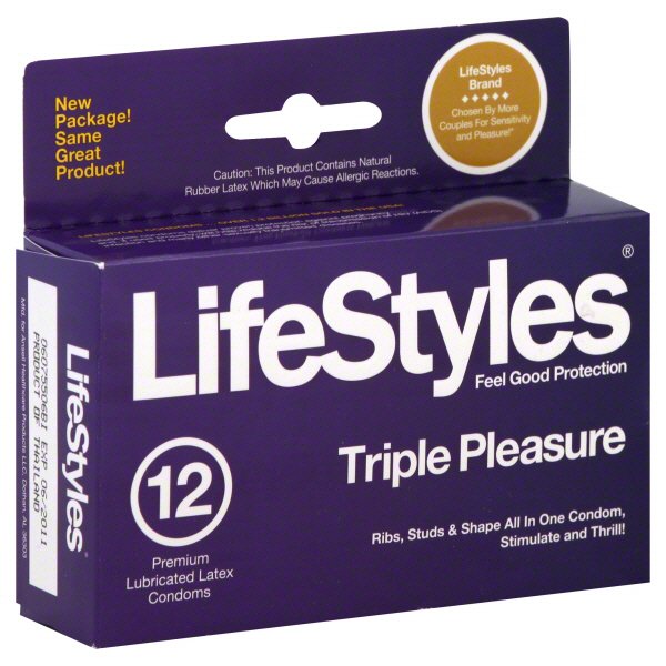 lifestyles lubricated latex condom Lifestyles Ultra Sensitive Lubricated Latex Condoms, 12 Count HSA/FSA  Eligible main image 0