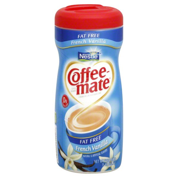 Nestle CoffeeMate Fat Free French Vanilla Coffee Creamer Shop Coffee