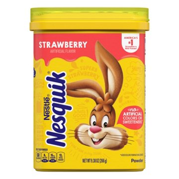 Nesquik Strawberry Powder Drink Mix, 9.38 oz