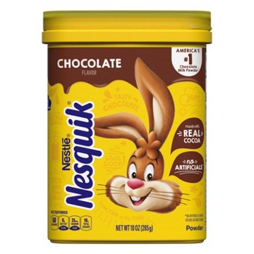 Nesquik Chocolate Powder Drink Mix, 10 oz