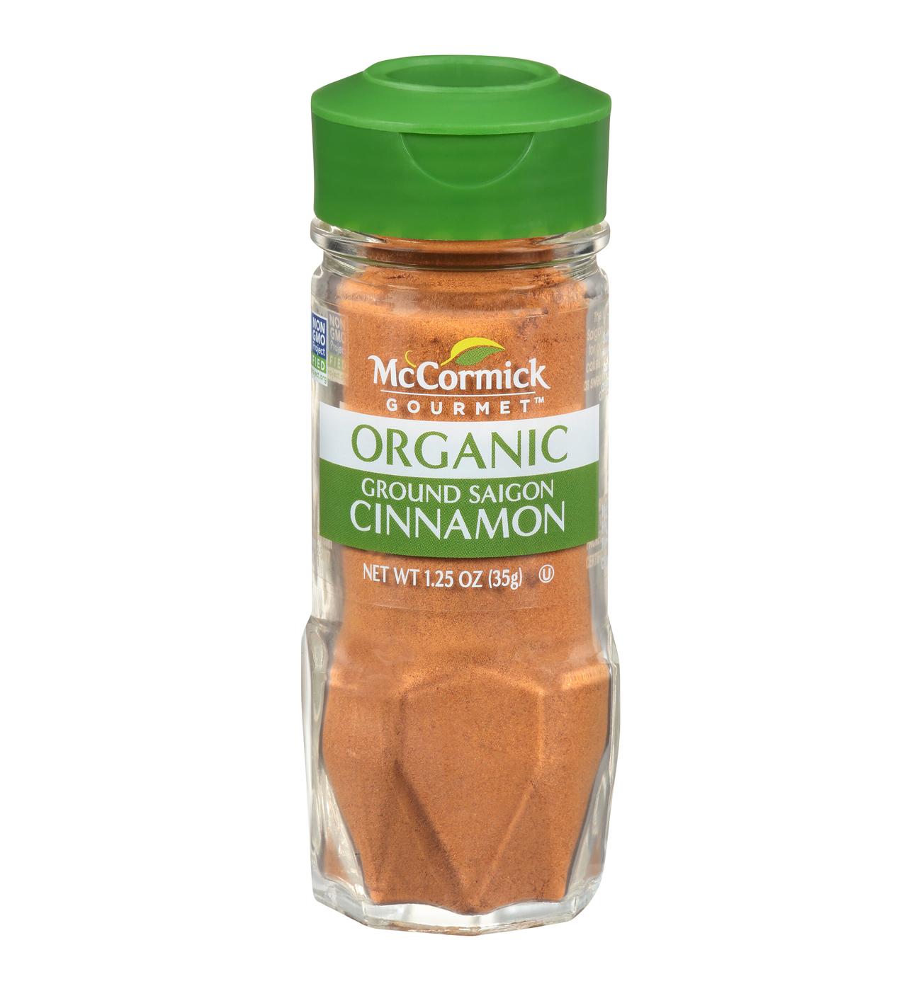 McCormick Organic Ground Saigon Cinnamon; image 1 of 4