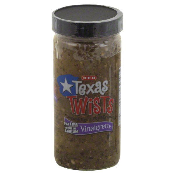 HEB Texas Twists Vinaigrette Dressings Shop Dressing, Oil & Vinegar