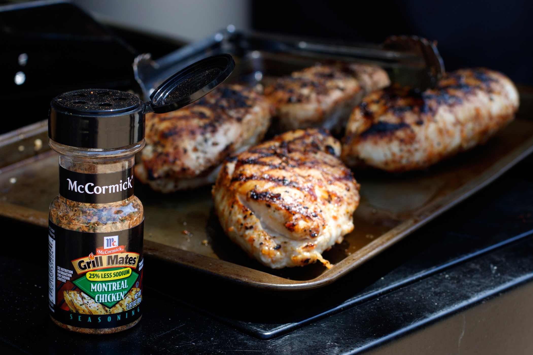 McCormick Grill Mates 25% Less Sodium Montreal Chicken Seasoning; image 4 of 4