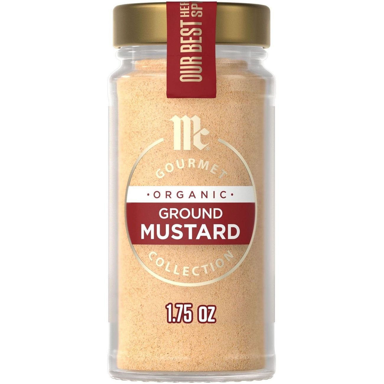 McCormick Gourmet Organic Ground Mustard Shop Herbs & spices at HEB