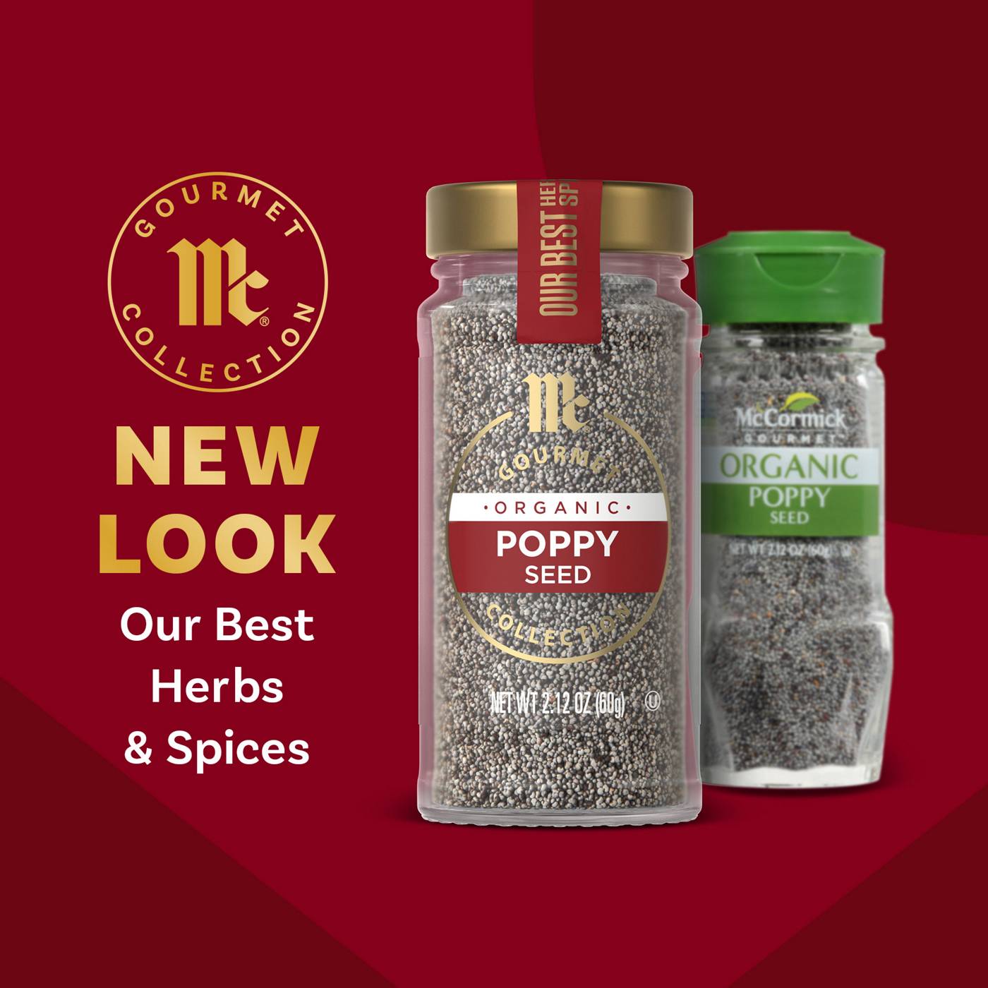 McCormick Gourmet Organic Poppy Seed Shop Herbs & spices at HEB