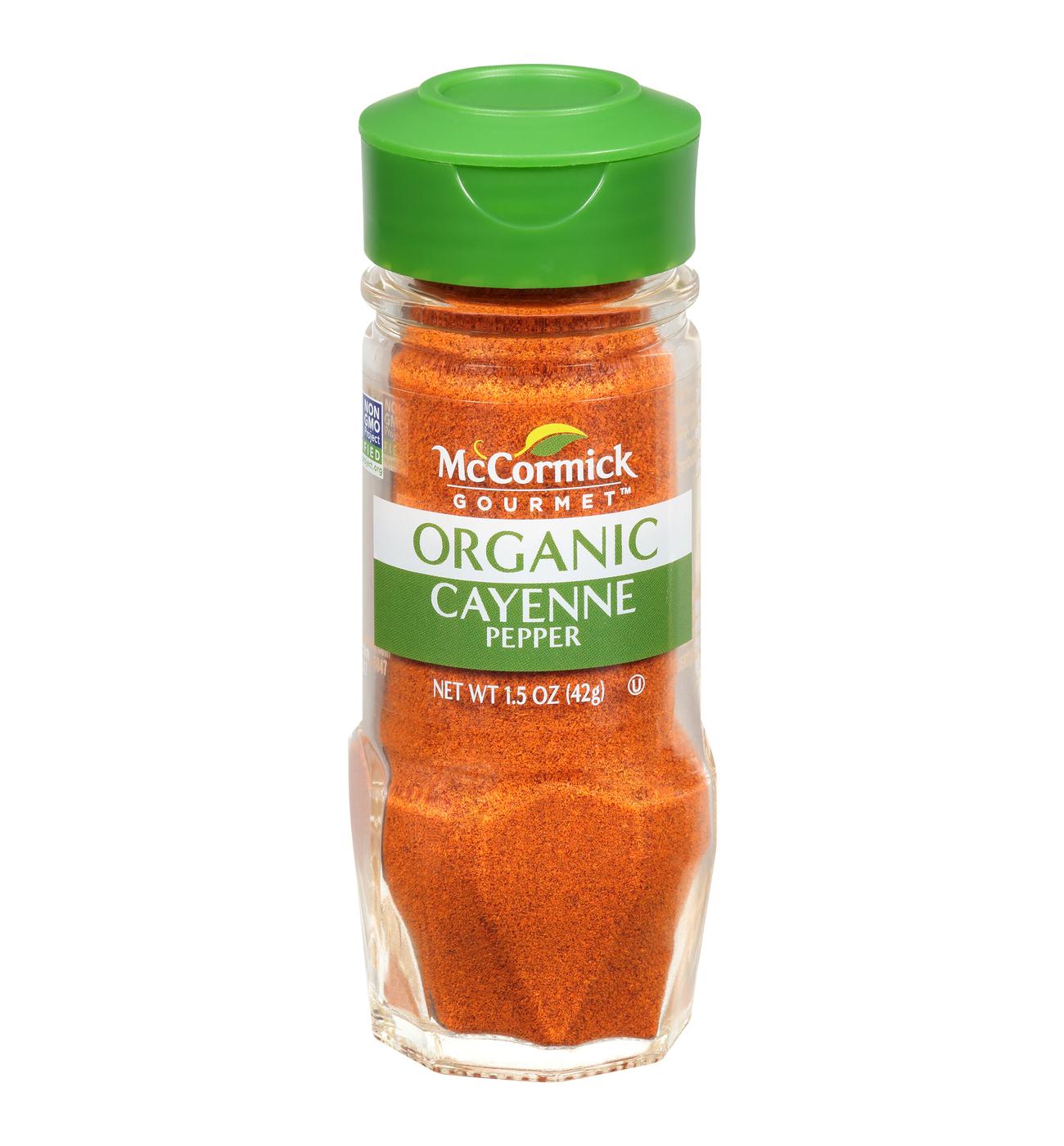 McCormick Gourmet Organic Cayenne Red Pepper; image 1 of 4