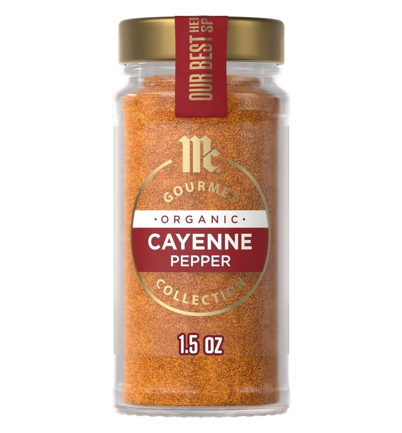 McCormick Gourmet Organic Cayenne Red Pepper Shop Herbs & spices at HEB