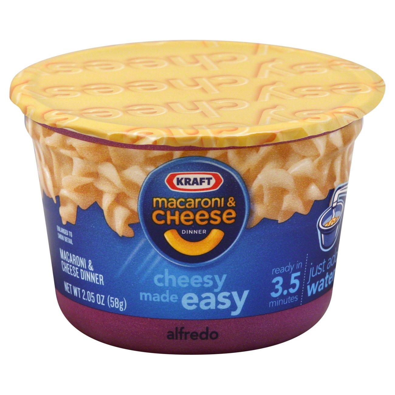 Kraft Alfredo Mac and Cheese Easy Mac Cups Shop Pantry Meals at HEB