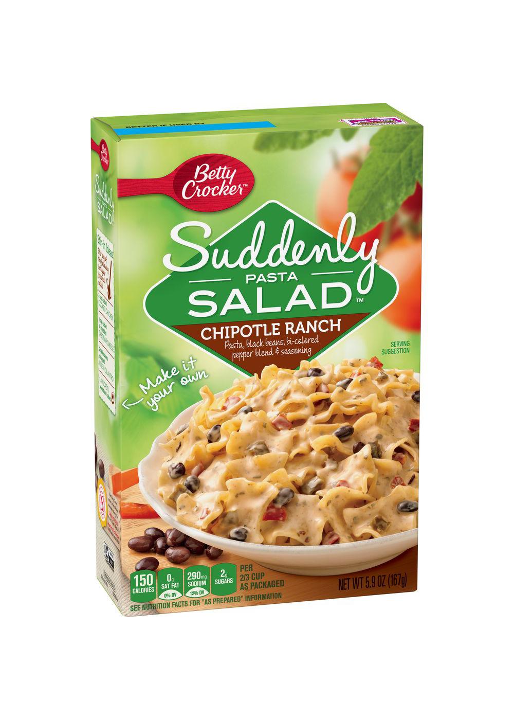 Betty Crocker Suddenly Pasta Salad Chipotle Ranch Shop Pantry meals