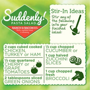 Suddenly Salad Ranch & Bacon , 7.5 oz