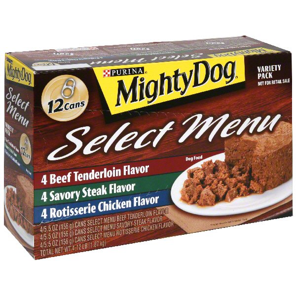 Mighty dog food walmart hotsell