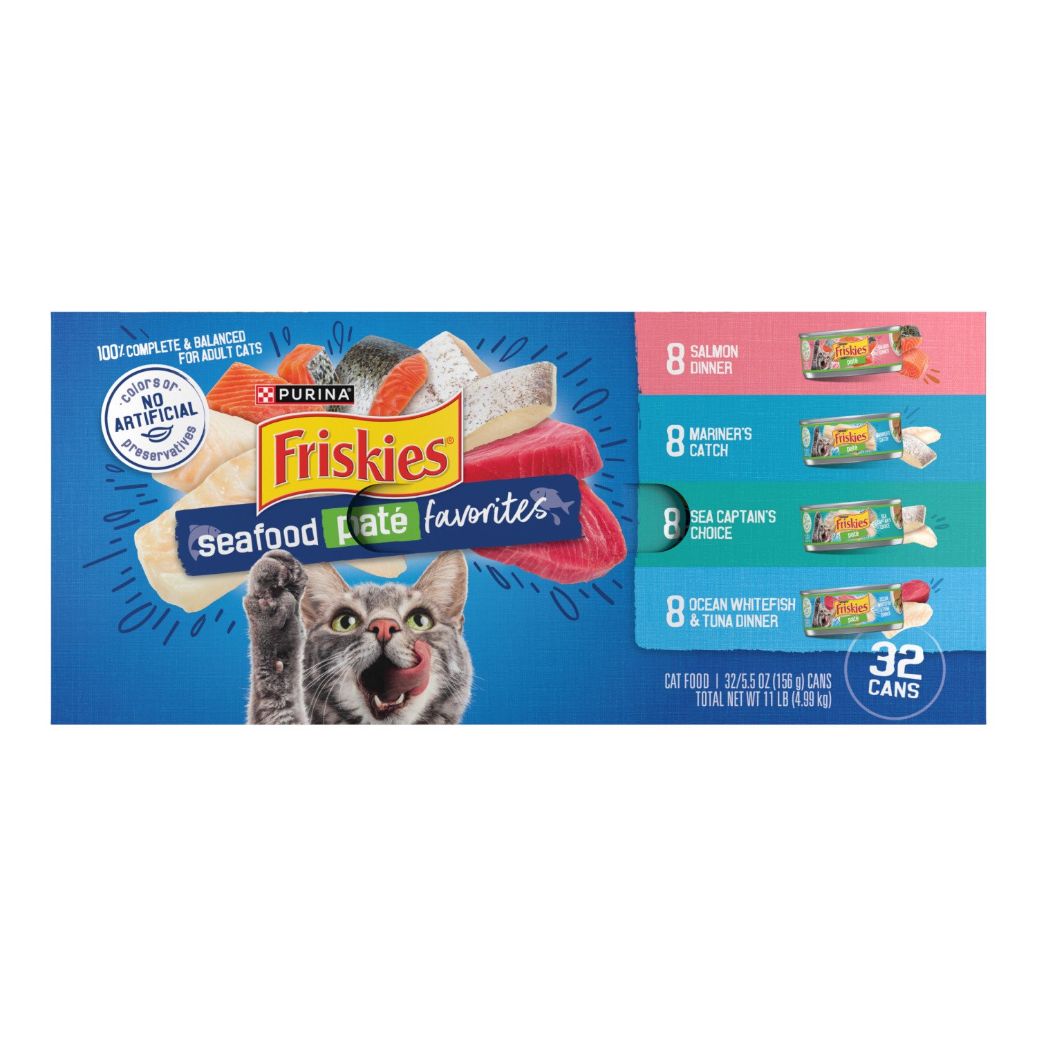 friskies seafood variety pack