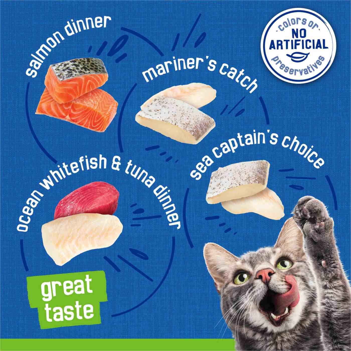 Friskies Purina Friskies Wet Cat Food Pate Variety Pack, Seafood Favorites; image 6 of 8