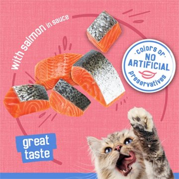 Friskies Purina Shreds Wet Cat Food - Salmon in Sauce