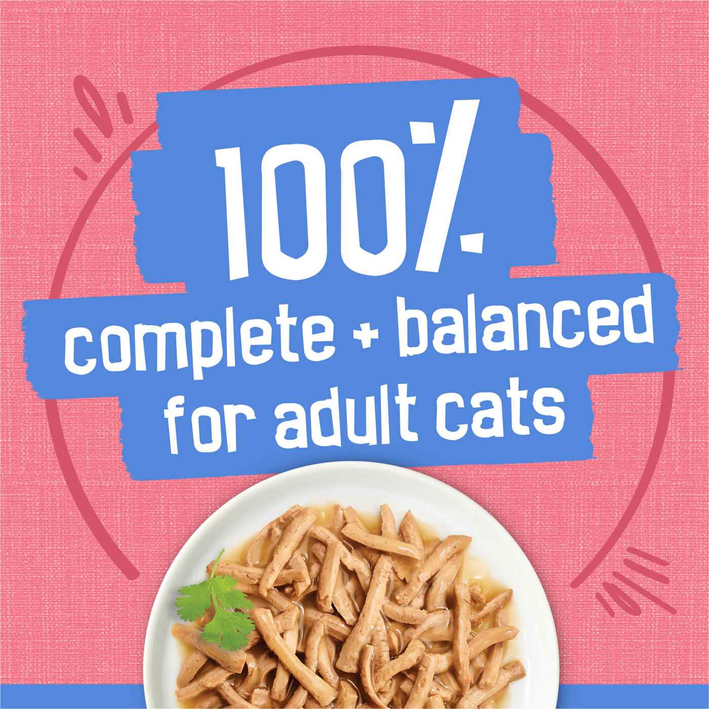 Friskies Purina Friskies Wet Cat Food, Shreds With Salmon in Sauce; image 9 of 9