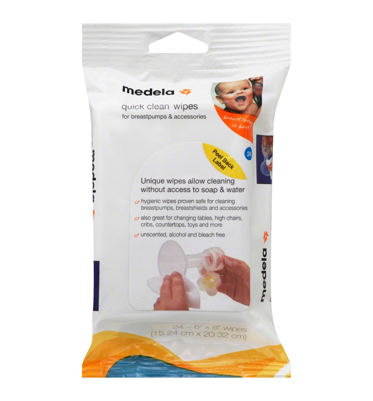 Breastfeeding Supplies: Medela Disposable Nursing Pads And Quick Clean Bags  New