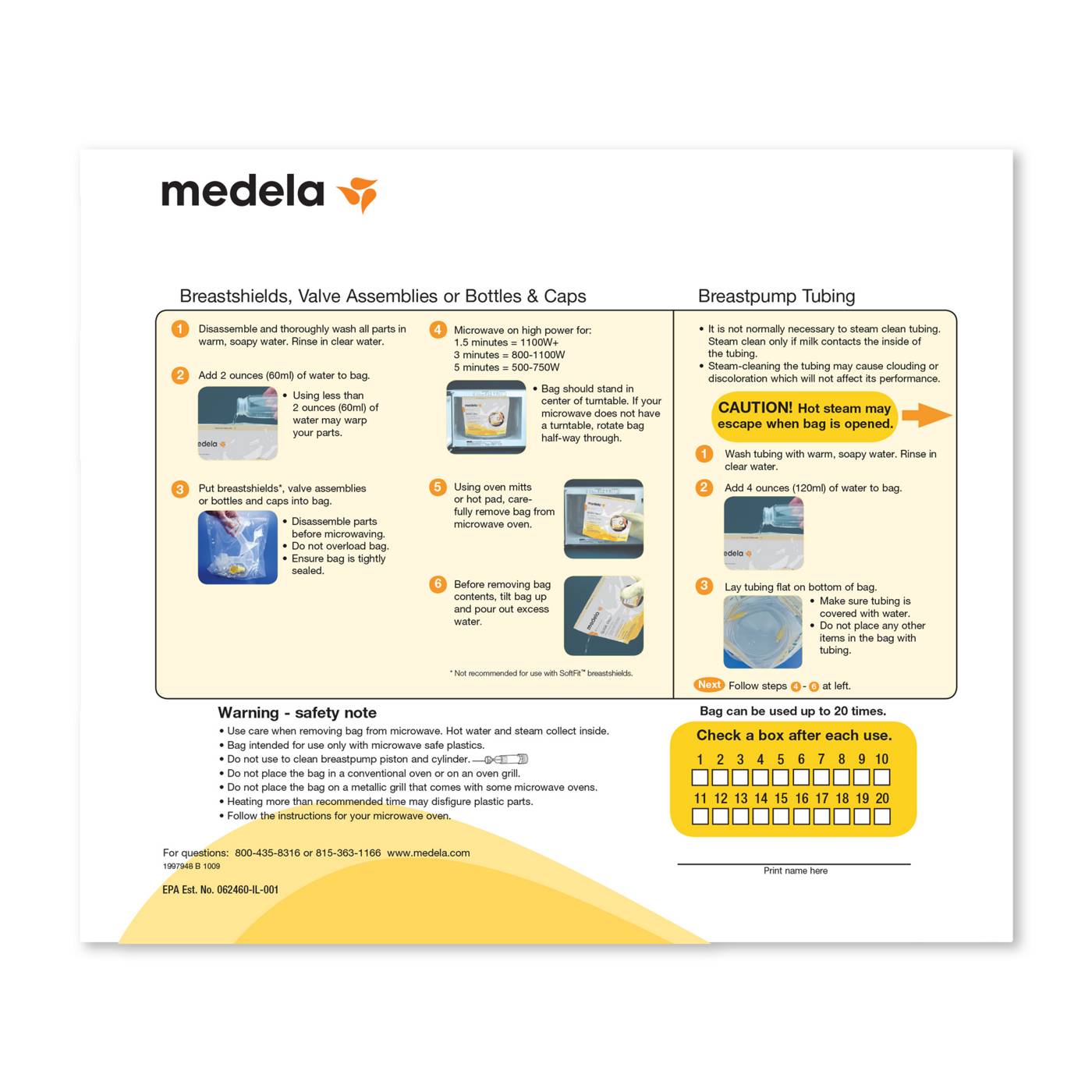 Medela Medela Quick Clean Micro-Steam Bags, 12 Count Sterilizing Bags for  Bottles and Breast Pump Parts 