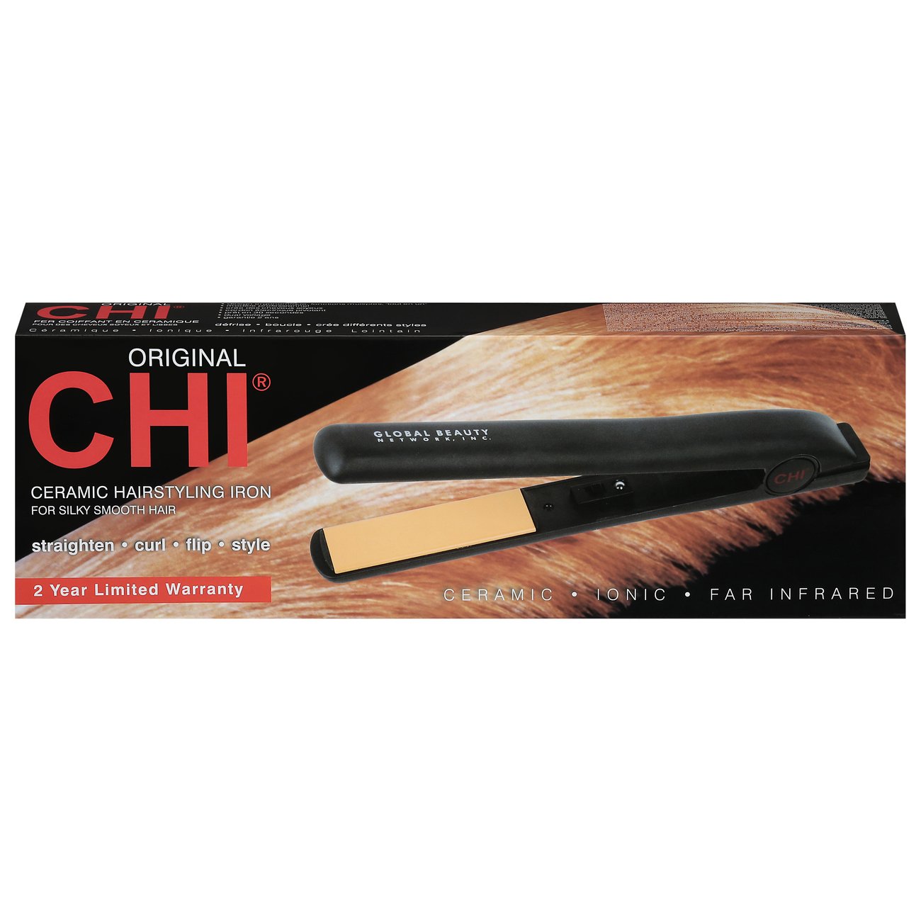 Chi ceramic 2024 flat iron