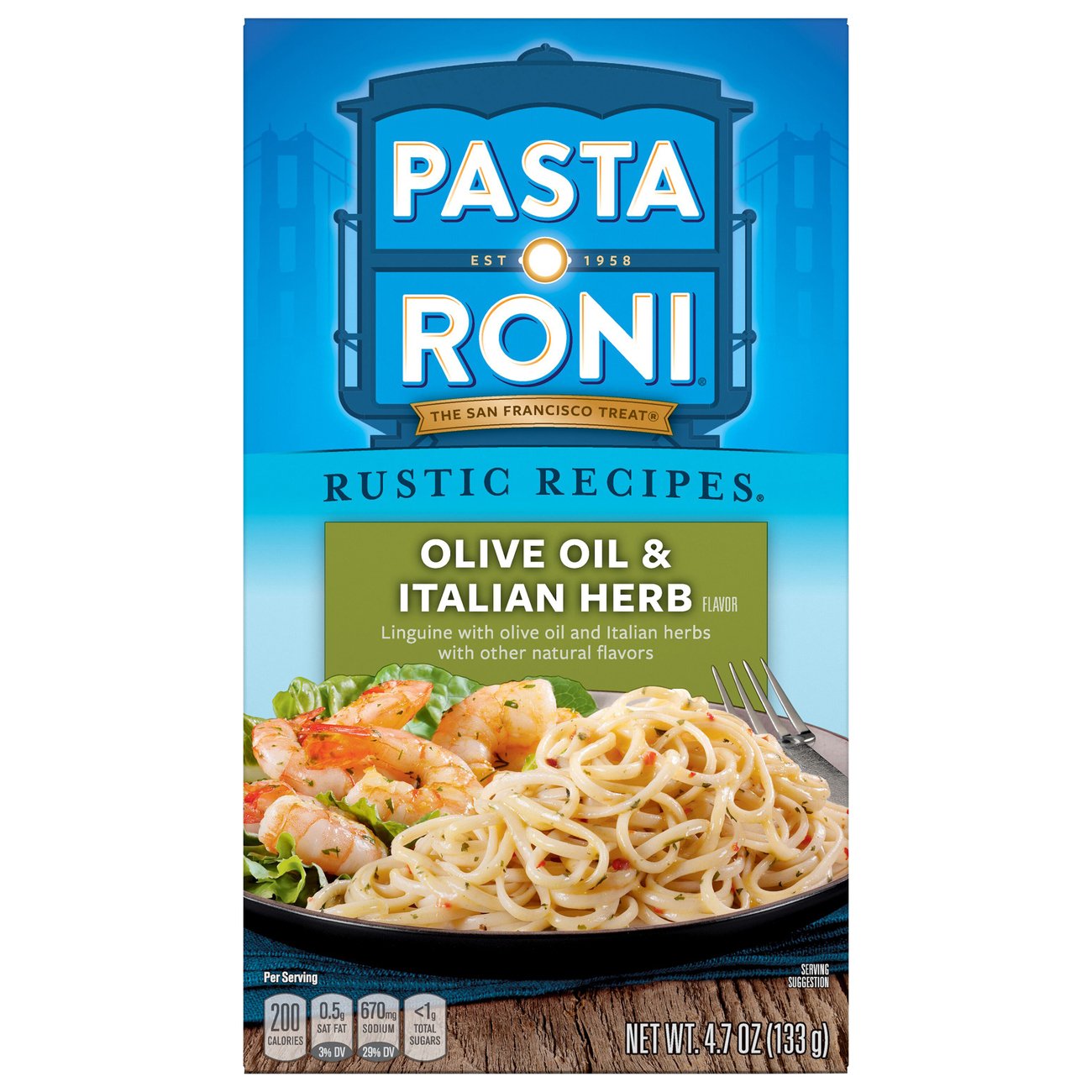 Pasta Roni Olive Oil and Italian Herb Linguine Shop Pantry meals at HEB